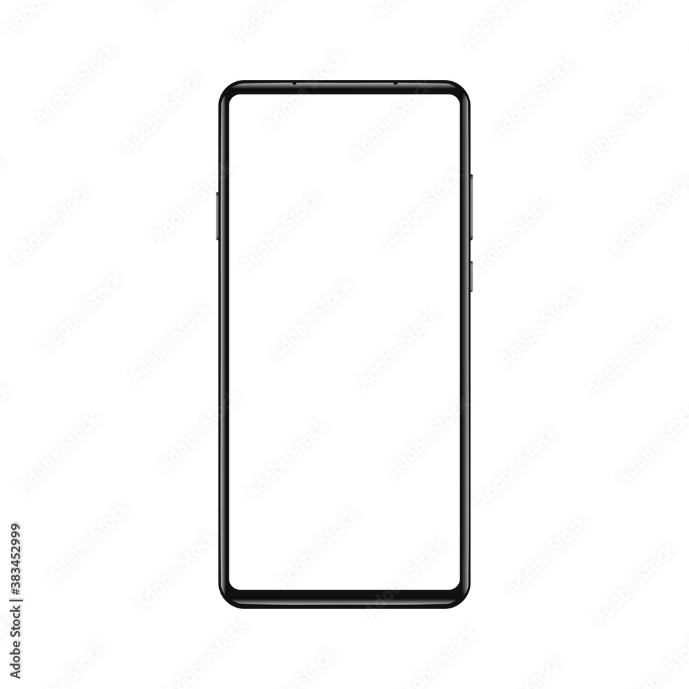 Smartphone mockup vector illustration. EPS 10 Smartphone mockup vector illustration. EPS 10