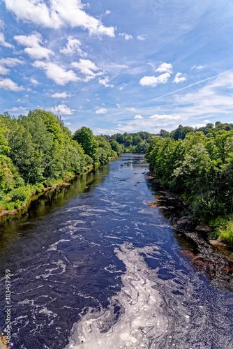 The River Tees near Barnard Castle, Teesdale - England