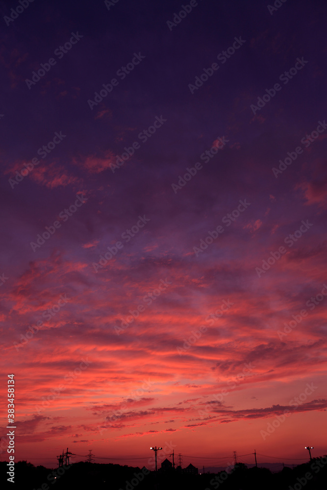 Obraz premium 夕焼け