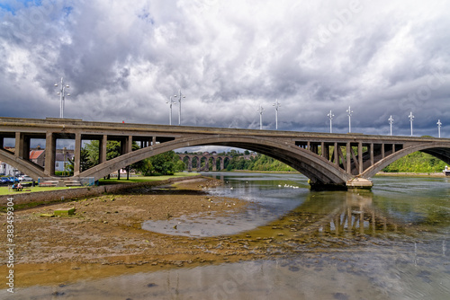The Royal Tweed Bridge in Berwick Upon Tweed © adfoto