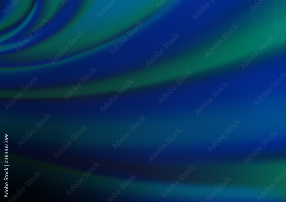 Dark BLUE vector blur pattern.