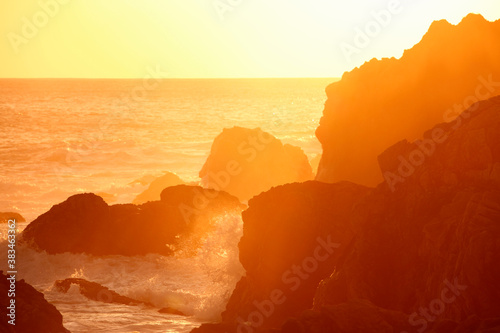 室戸岬の夕日 photo