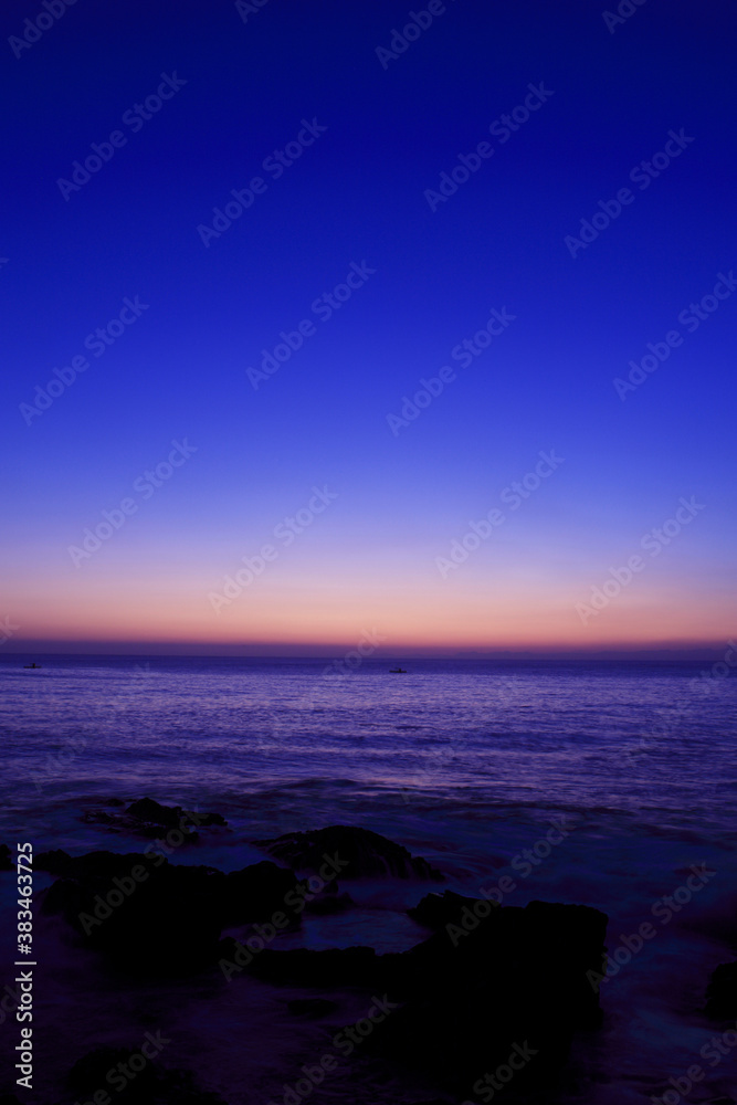 Fototapeta premium 室戸岬の夕景