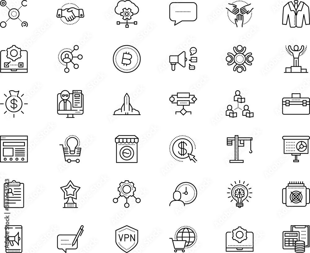 business vector icon set such as: teaching, laptop, sport, spaceship, science, display, carpentry, celebration, wheel, wireless, retro, lightbulb, cogwheel, hour, networking, corporation, dialog business vector icon set such as: teaching, laptop, sport, spaceship, science, display, carpentry, celebration, wheel, wireless, retro, lightbulb, cogwheel, hour, networking, corporation, dialog