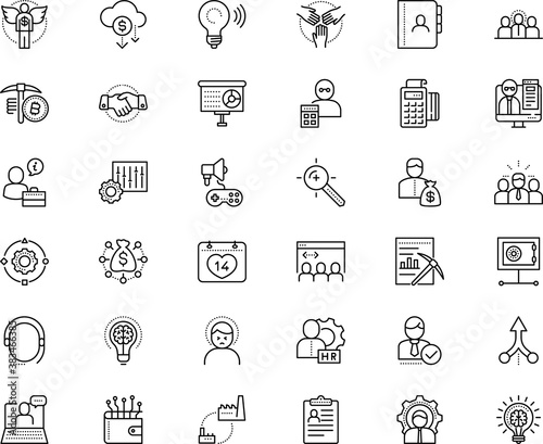 business vector icon set such as: crowd, medical, database, seo, manage, converge, merger, sponsor, remark, growth, triangular, workshop, workflow, mix, discussion, solve, laptop, recruitment, talk