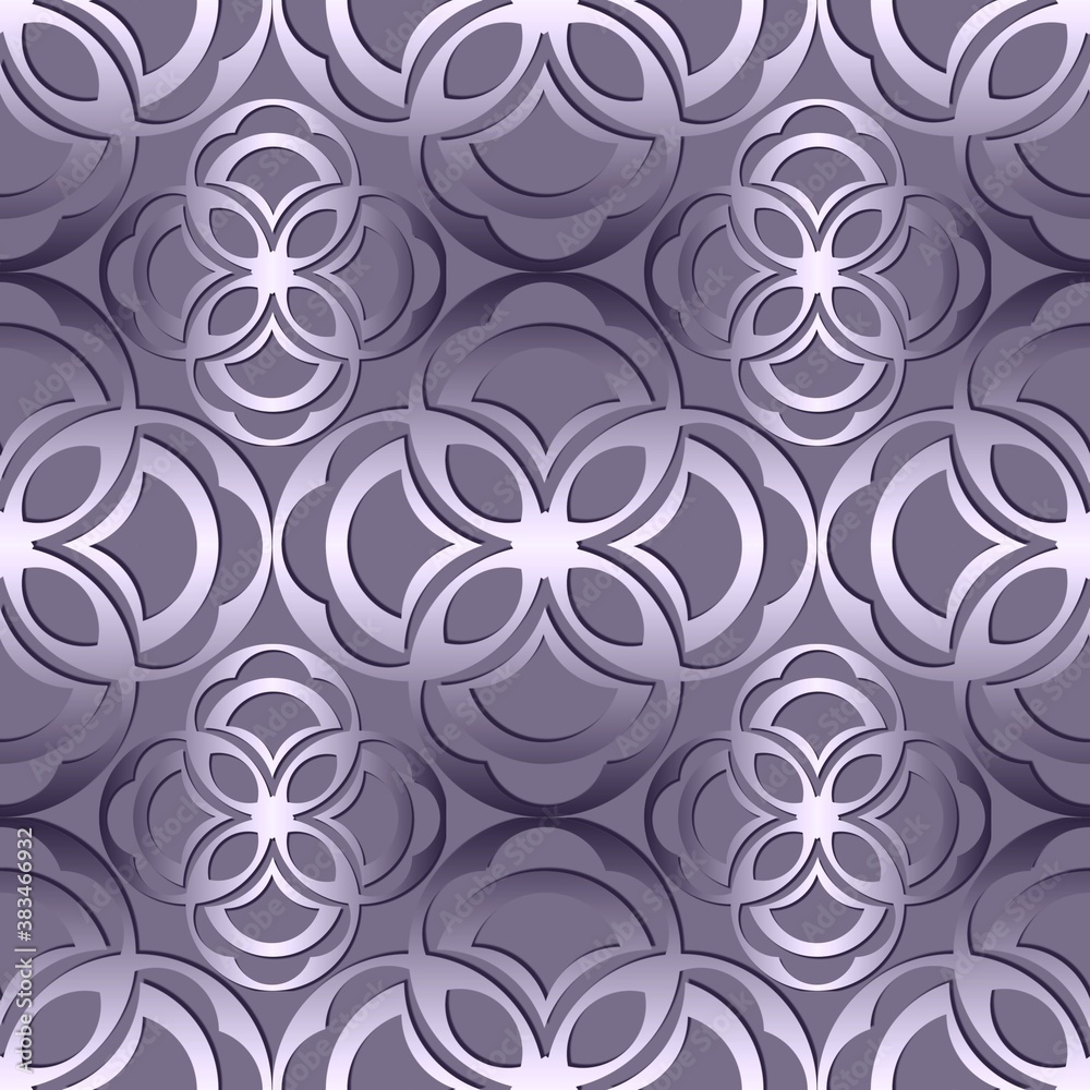 Cut out shapes with shadow as a pattern...Imitation colored metal foil...3D background for printing on wrapping paper.Background with regular shape. Cut out shapes with shadow as a pattern...Imitation colored metal foil...3D background for printing on wrapping paper.Background with regular shape.