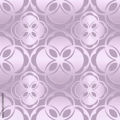 Cut out shapes with shadow as a pattern...Imitation colored metal foil...3D background for printing on wrapping paper.Background with regular shape.