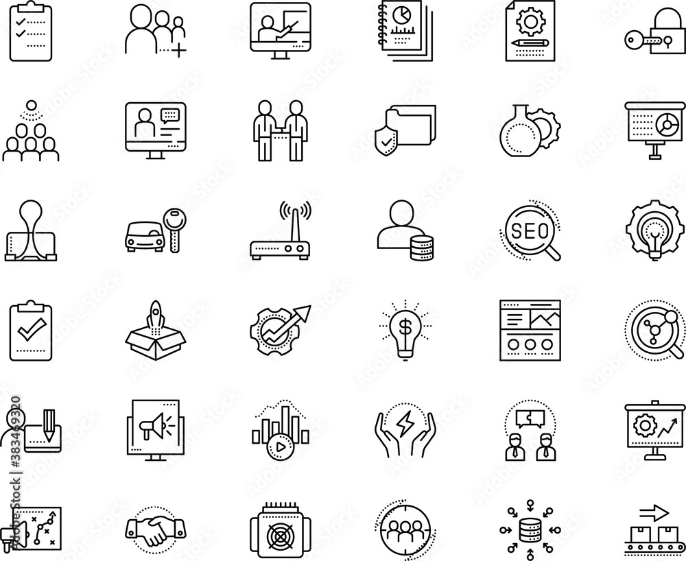business vector icon set such as: template, tutorial, study, economic, desk, chemistry, gadget, rental, manufacture, annual, questionnaire, modem, rocket, tick, keyhole, material, bill, adult business vector icon set such as: template, tutorial, study, economic, desk, chemistry, gadget, rental, manufacture, annual, questionnaire, modem, rocket, tick, keyhole, material, bill, adult