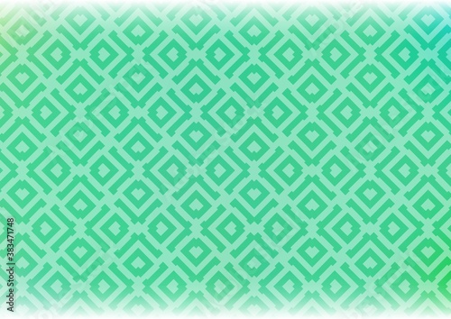 Light Green vector layout with lines, rectangle.