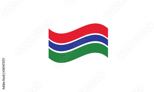 Free Download Gambia flag waving vector illustration - GFXLoad