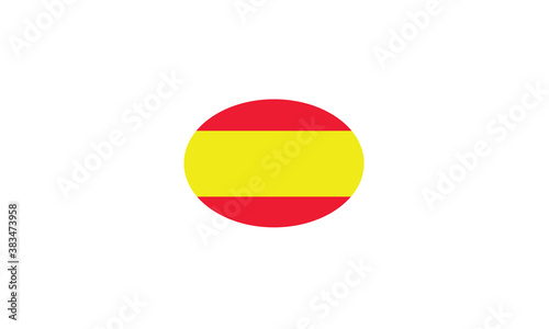 Free Download Spain oval circle vector illustration - GFXLoad