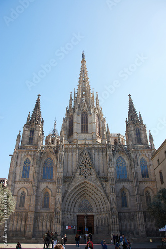 The Cathedral of Barcelona in Spain © David Soanes