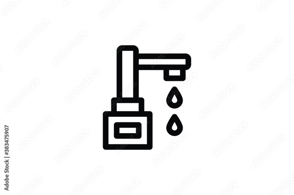 Hotel Outline Icon - Sink Hotel Outline Icon - Sink