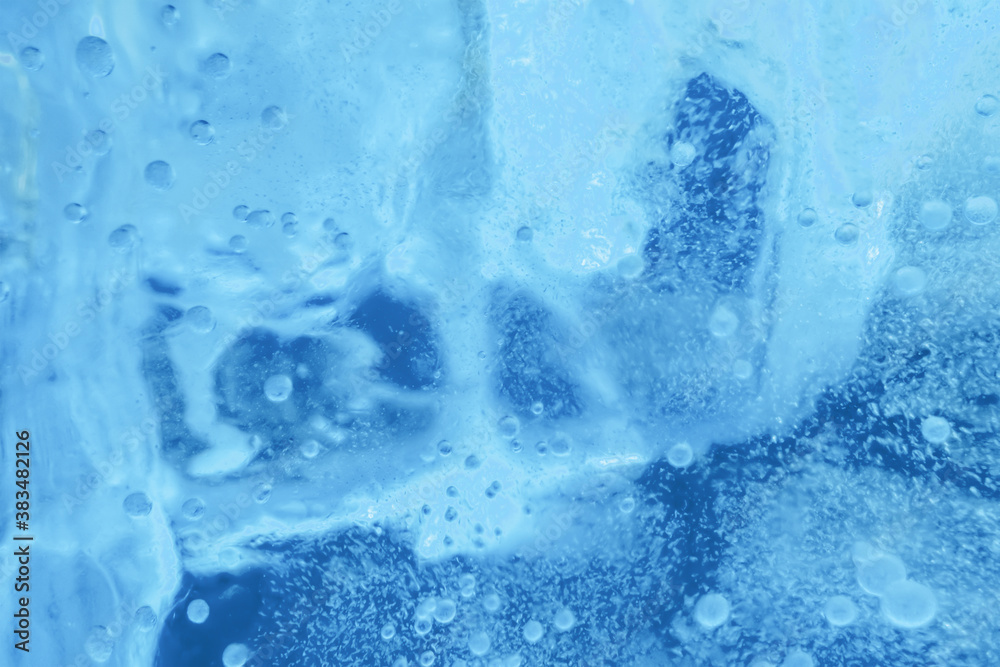 Texture Blue Ice. Frozen ice wall background Texture Blue Ice. Frozen ice wall background