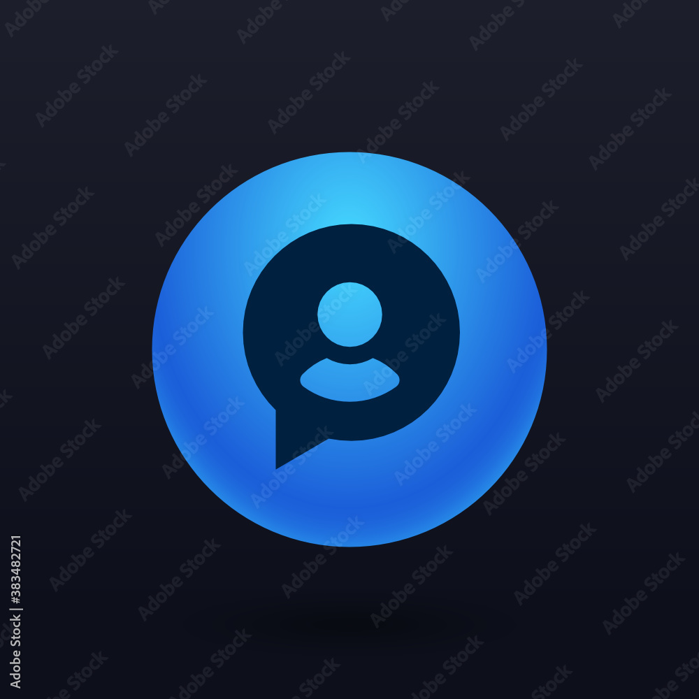 Social Network - Button Social Network - Button