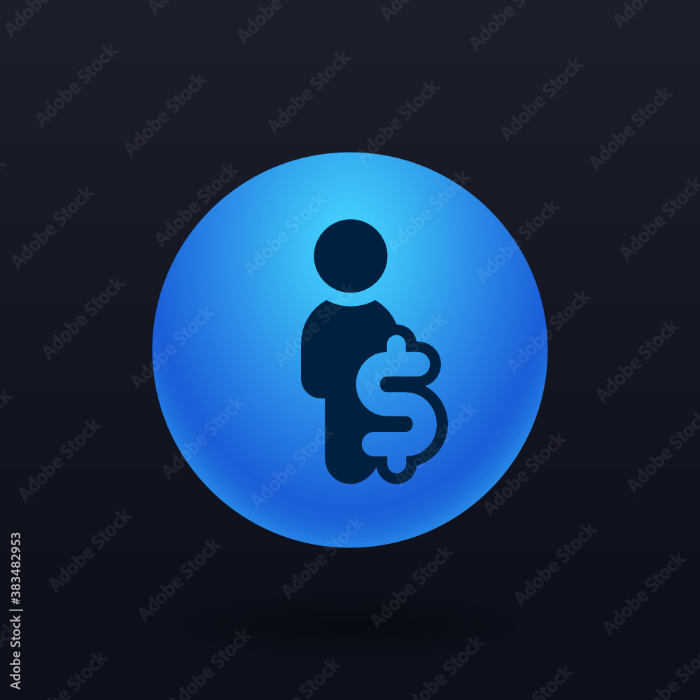 Business Money - Button Business Money - Button