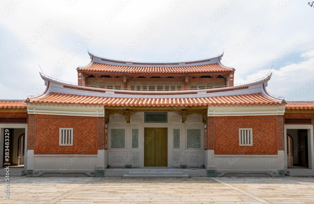 Traditional architecture in Fujian Province, China.