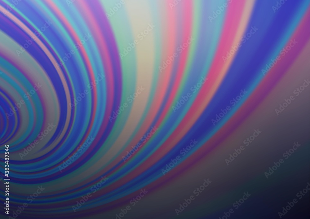 Obraz premium Light Purple vector blurred shine abstract pattern.