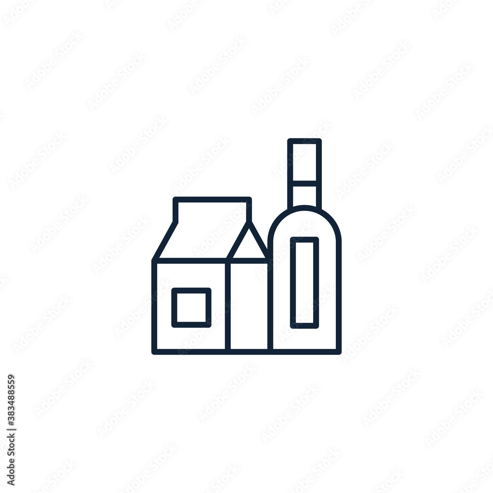 Beverages icon. Packaging design symbol modern, simple, vector, icon for website design, mobile app, ui. Vector Illustration Beverages icon. Packaging design symbol modern, simple, vector, icon for website design, mobile app, ui. Vector Illustration