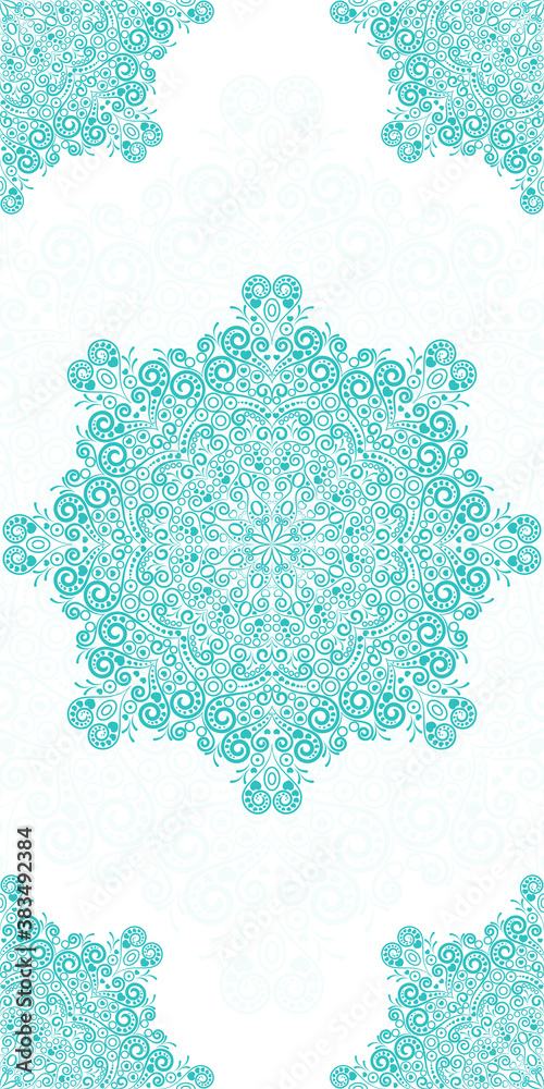 Beautiful mandala card. Wedding, invitation elegant card. Vector illustration. Beautiful mandala card. Wedding, invitation elegant card. Vector illustration.