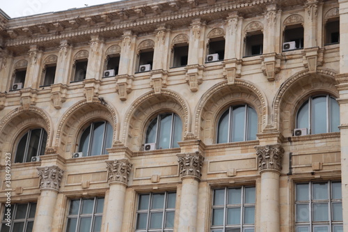 National Museum of Contemporary Art of Romania, outside architectural details