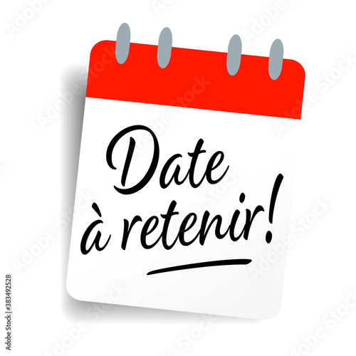 Date à retenir