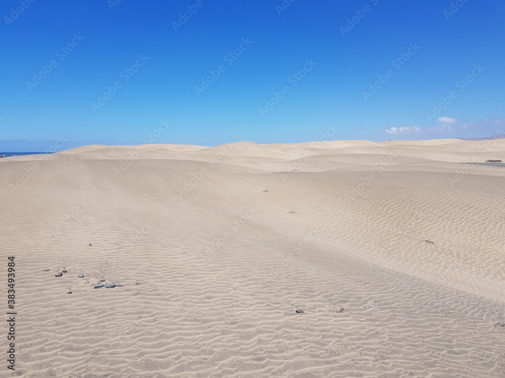 Obraz premium sand dunes in park