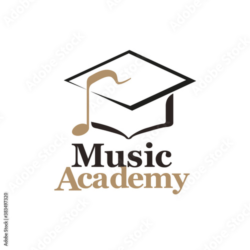 Music education logo concept