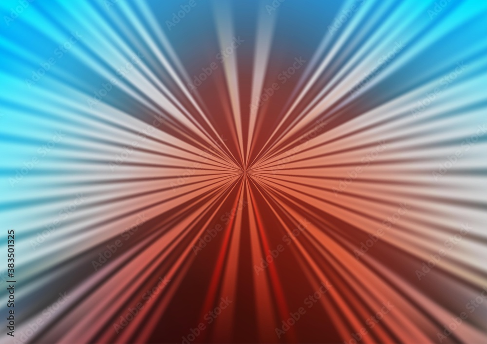 Fototapeta premium Light Blue, Red vector pattern with narrow lines.