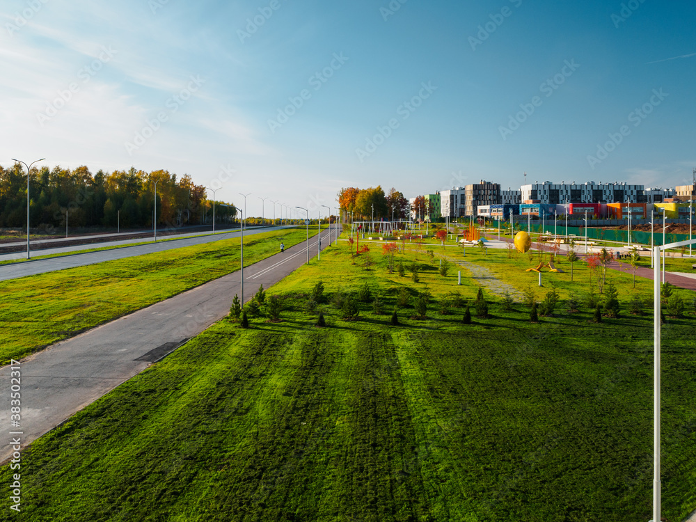 Streets of the innovative city of the future for IT specialists Innopolis Streets of the innovative city of the future for IT specialists Innopolis