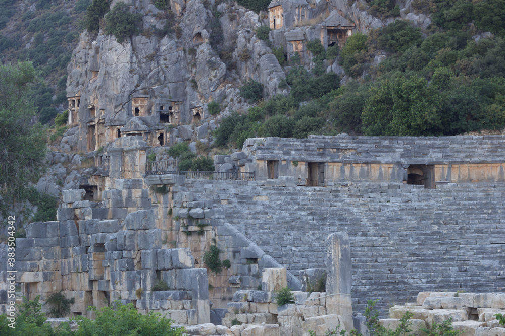 Fototapeta premium Myra Demre ancient lykia civilization