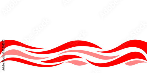 wave form graphic red color, water waves red for background, red graphic ripples pattern for banner background, copy space