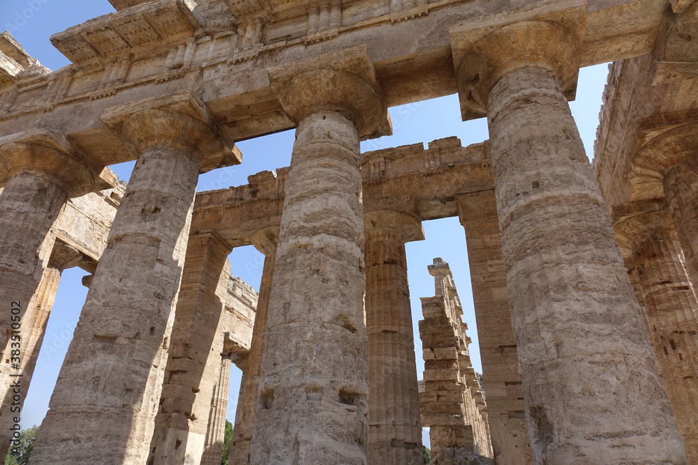 Italy. Parque Archeological of Paestum