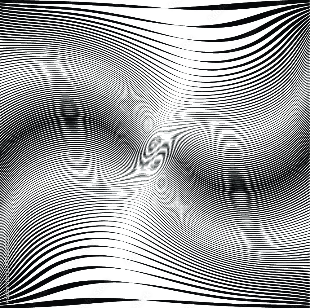 Vector Striped Background . Horizontal Black Lines Vector Striped Background . Horizontal Black Lines