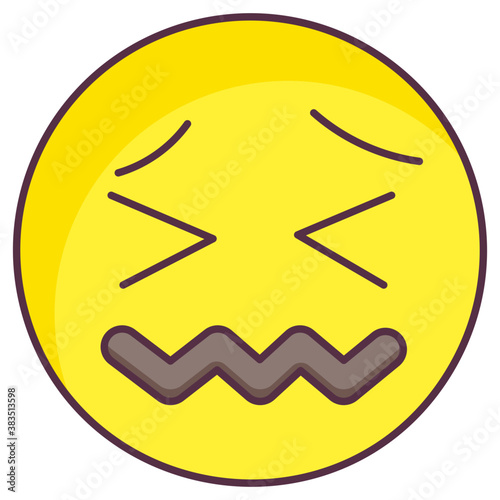 Confounded Emoji 