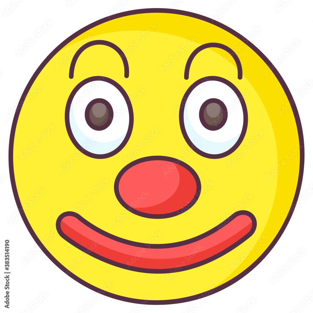 Fototapeta premium Joker Emoji 