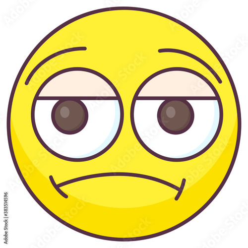 Worried Emoji  