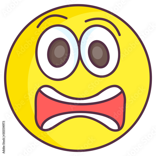 Scared Emoji 