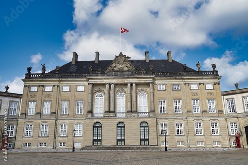Copenhagen, Europe, Levetzau palace, Amalienborg castle