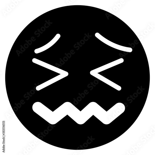 Confounded Emoji 