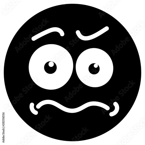 Worried Emoji  
