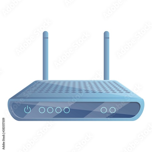 Wifi modem 4g icon. Cartoon of wifi modem 4g vector icon for web design isolated on white background
