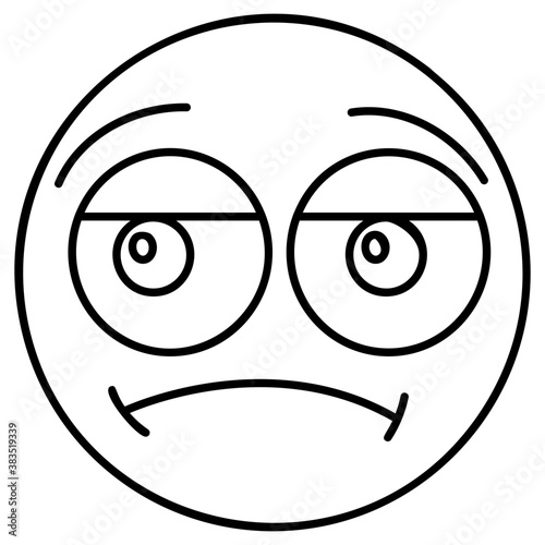 Worried Emoji  