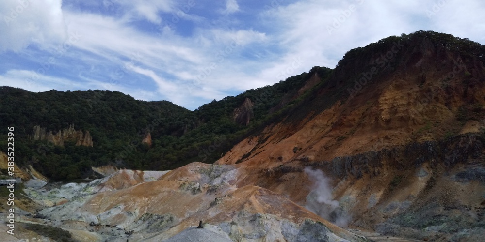 panorama of the mountains