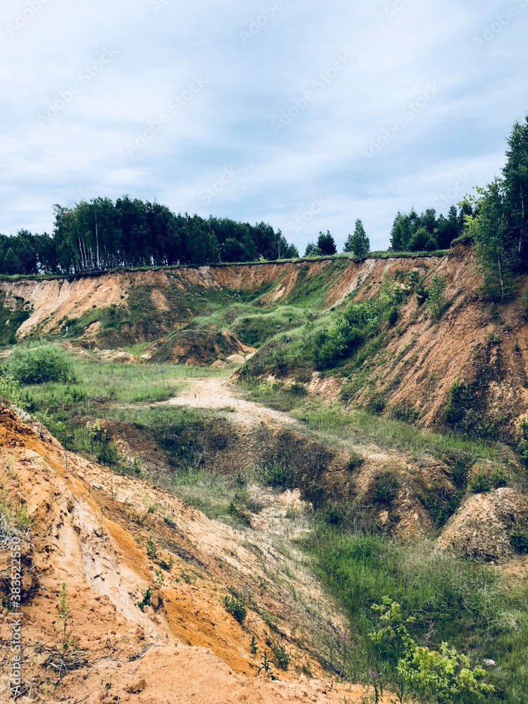 Fototapeta premium mountain river in the mountains