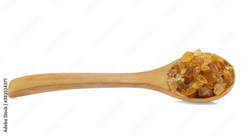 Sugar Brown isolated on white background Sugar Brown isolated on white background