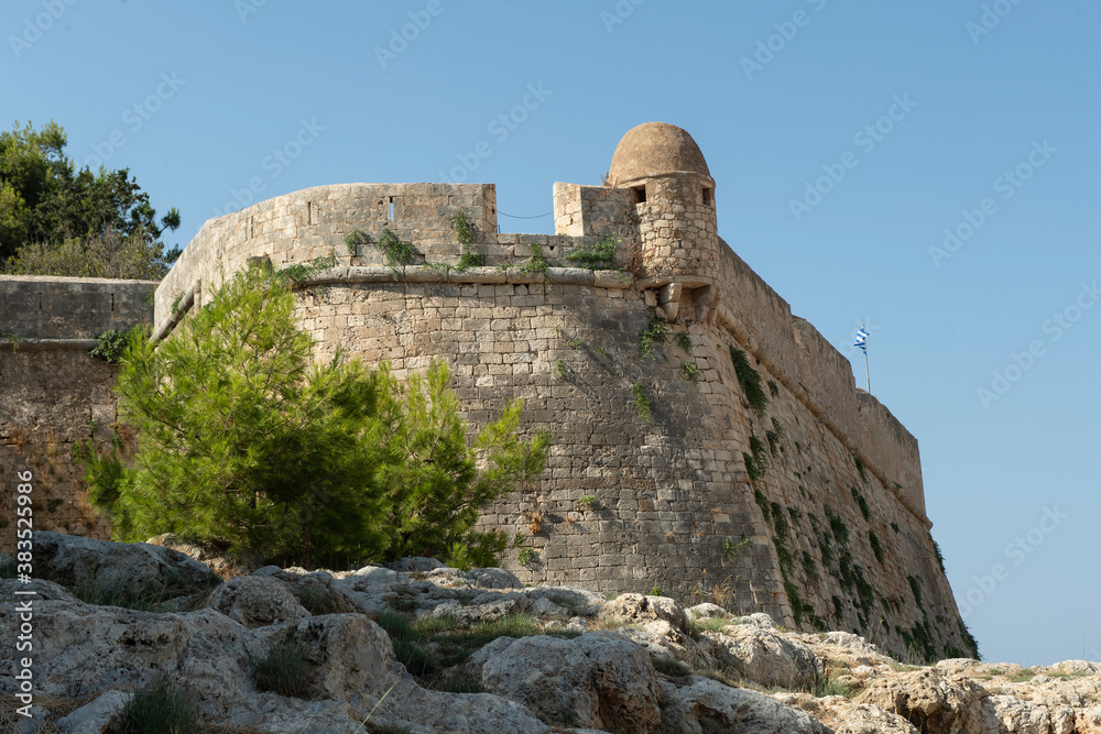 Beobachtungsposten auf der Fortezza, Rethymnon, Kreta, Griechenland
