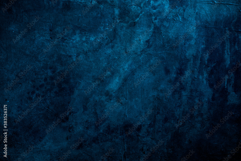 Fototapeta premium Blue grungy backdrop