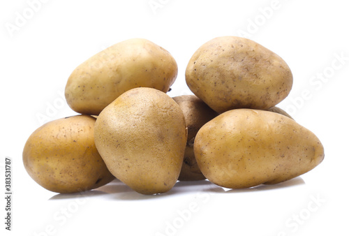 potato isolated on white background