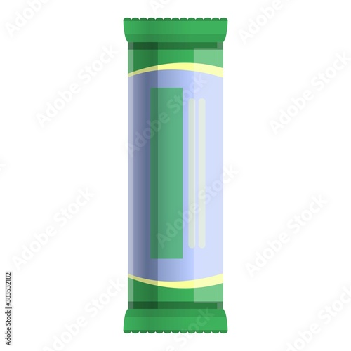 Protein bar icon. Cartoon of protein bar vector icon for web design isolated on white background
